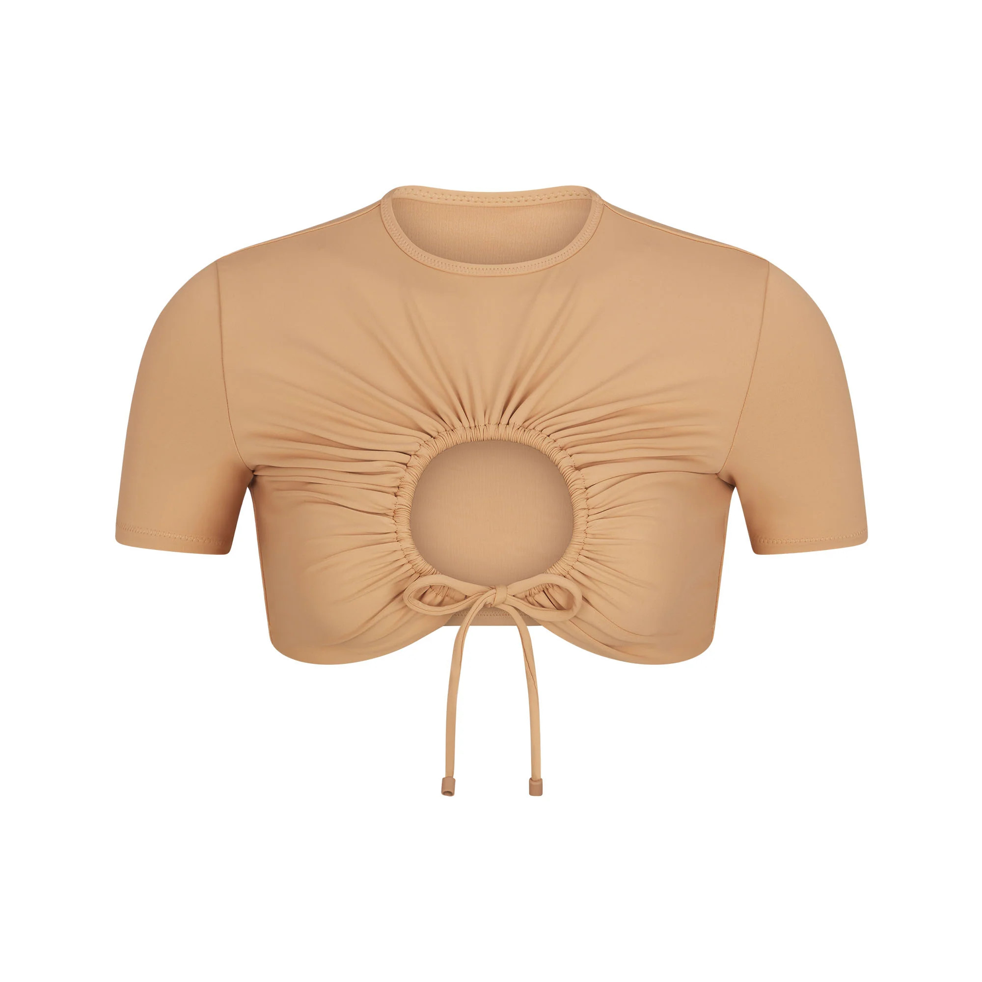 SWIM RUCHED T-SHIRT | SKIMS (US)