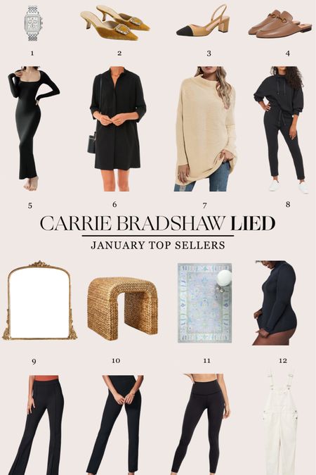 Sharing January’s top sellers today on CarrieBradshawLied.com -

#bestsellers #topsellers