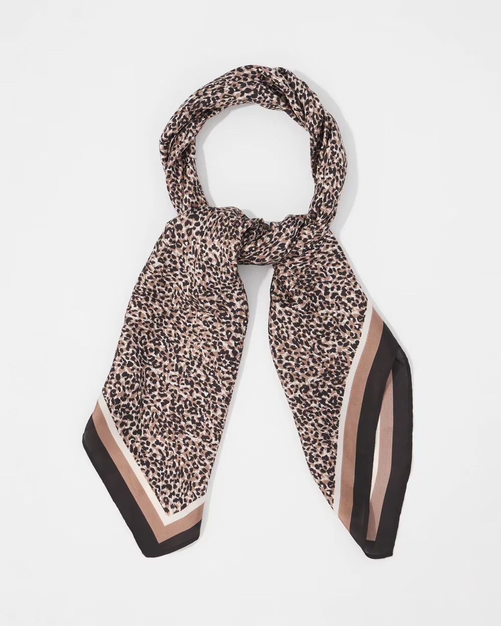Leopard Print Square Scarf | White House Black Market | White House Black Market