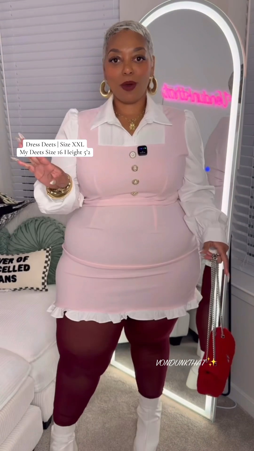 The SWEETEST pink dress ✨💗

#LTKPlusSize #LTKBeauty #LTKootd