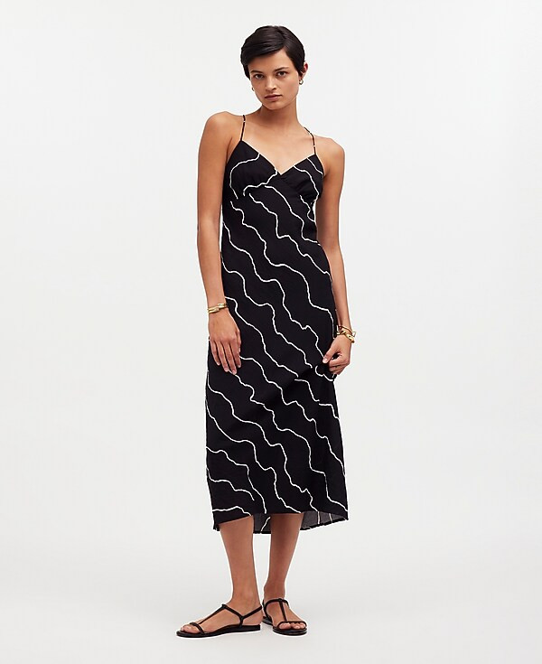 The Layton Midi Slip Dress | Madewell