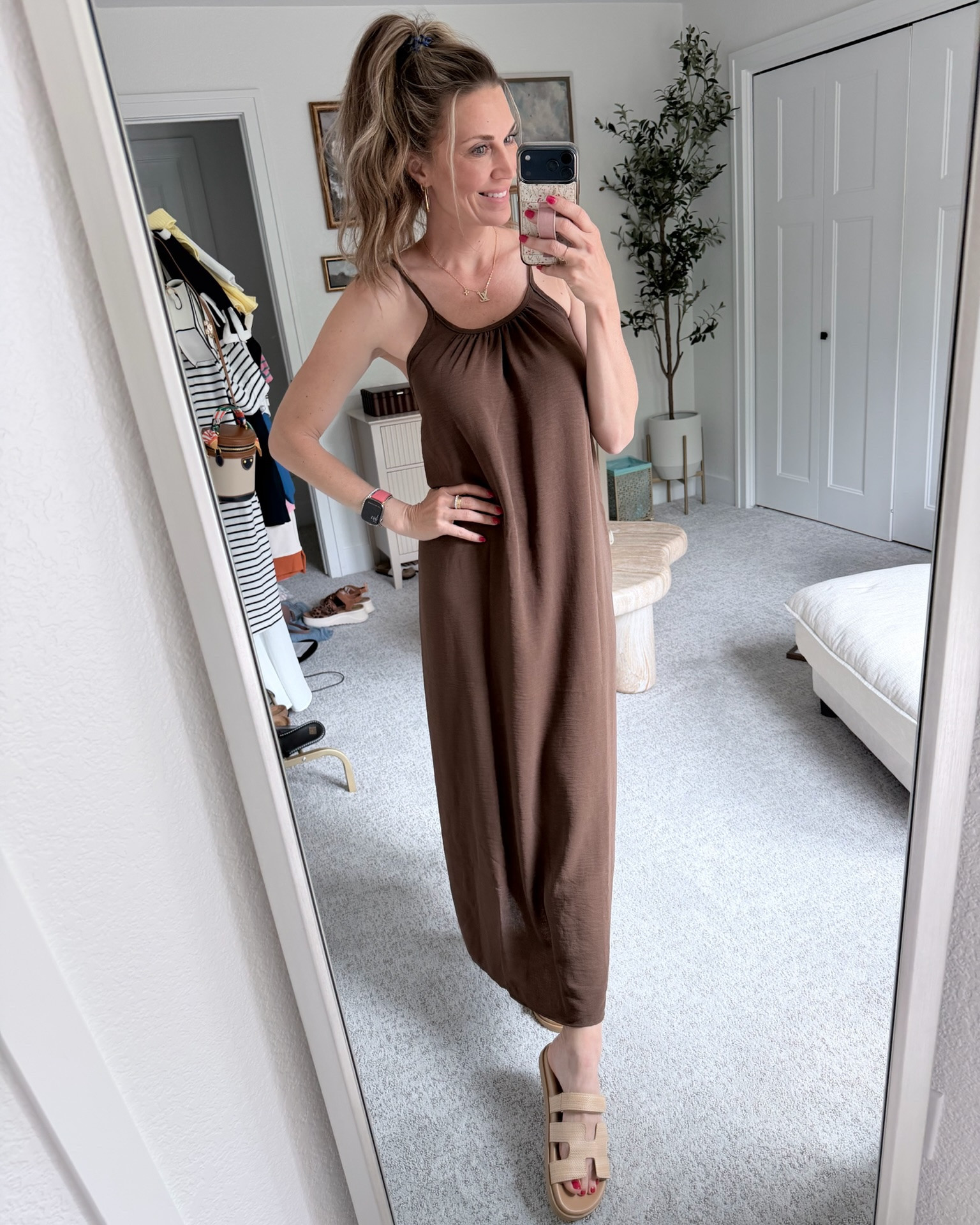 Snagged the perfect summer sundress with an open back!

#LTKootd #LTKSeasonal