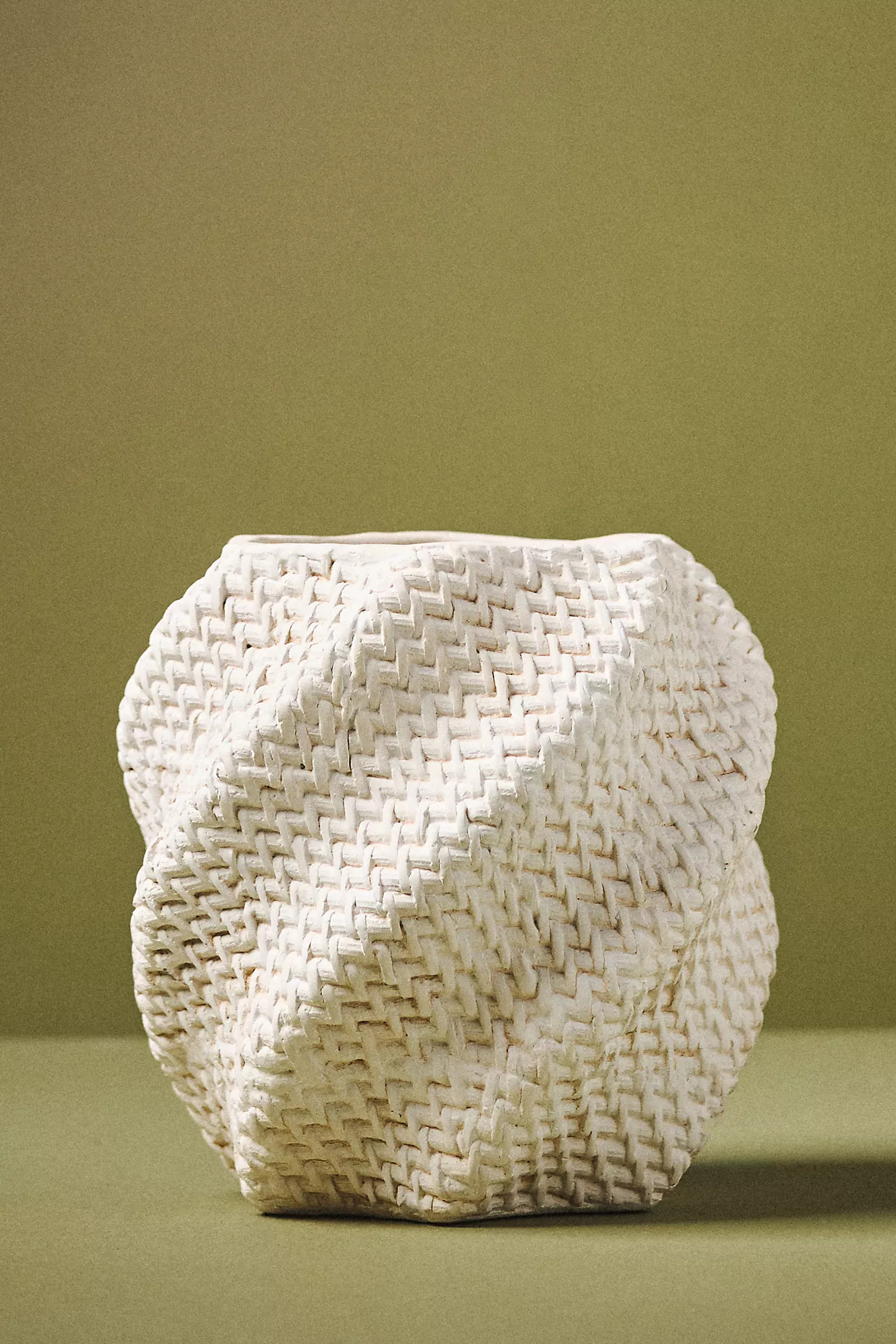 Lennon Cement Pot | Anthropologie (US)