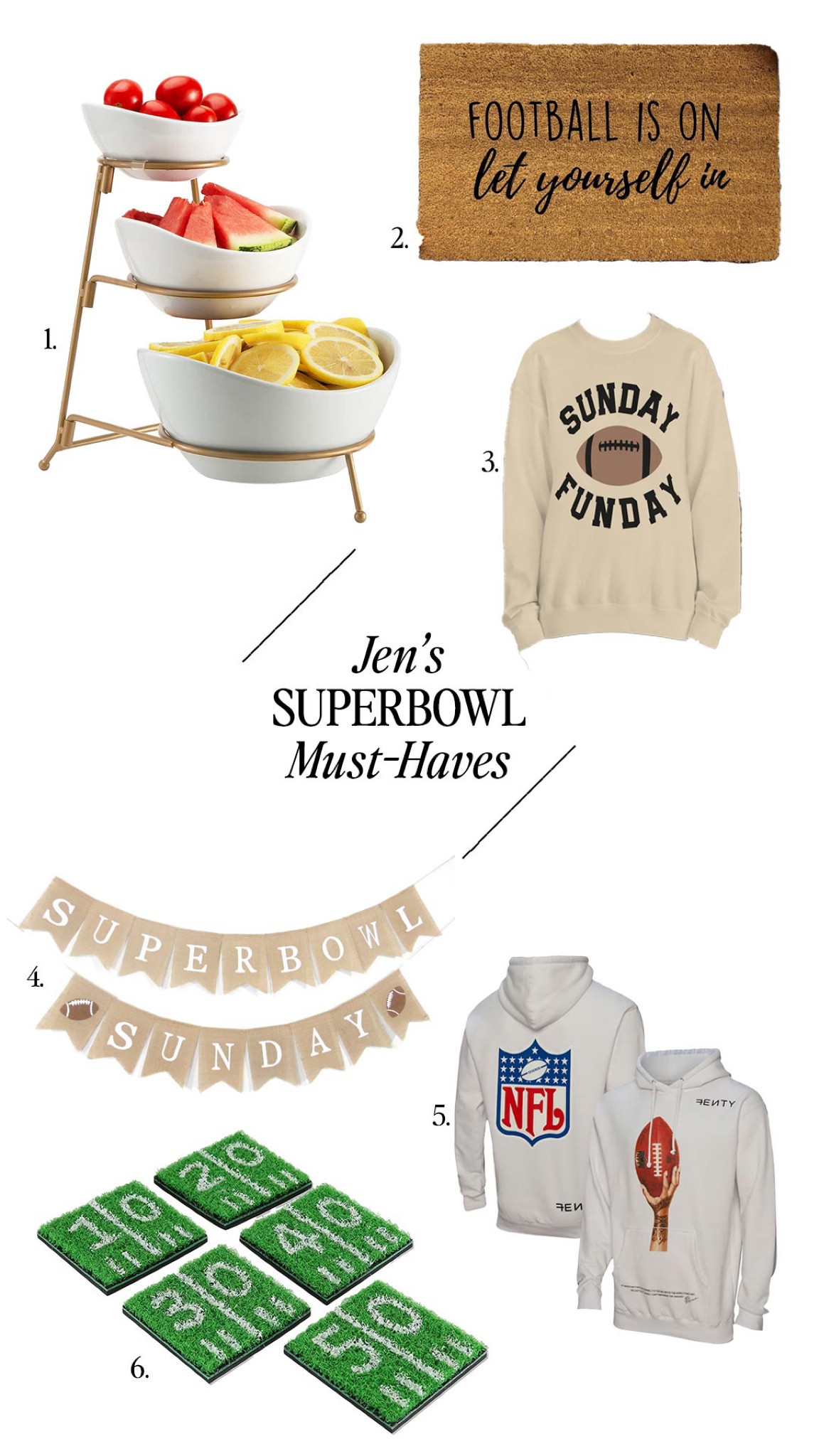 Jen’s Super Bowl Must-Havfootball

#LTKFind #LTKSeasonal #LTKhome
