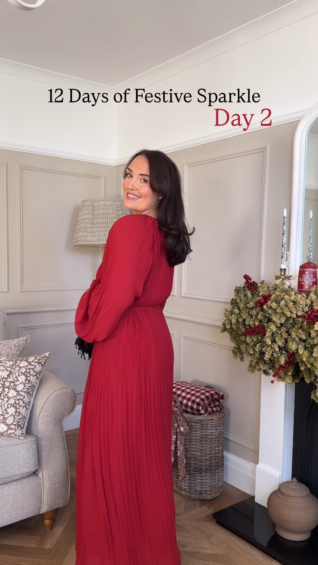Day 2 ❤️ so I found this stunning Christmas red dress which is just perfect. I love clothes that are great all year round. This dressed sparkly for the festive season. But come summer and this would look incredible with gold strappy sandals a hair up do and some gold dangly earrings. Very 💃 so I just had to share 

#LTKfestive #LTKwinter #LTKuk