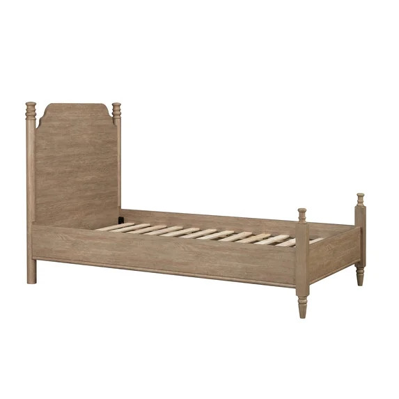 My Texas House Monroe Twin Bed, Brushed Oak Finish | Walmart (US)