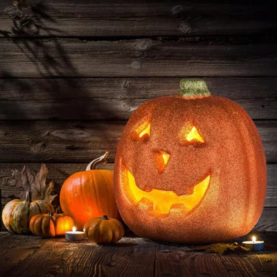 Halloween Decoration Lighted Pumpkin Table Decorations | Wayfair North America
