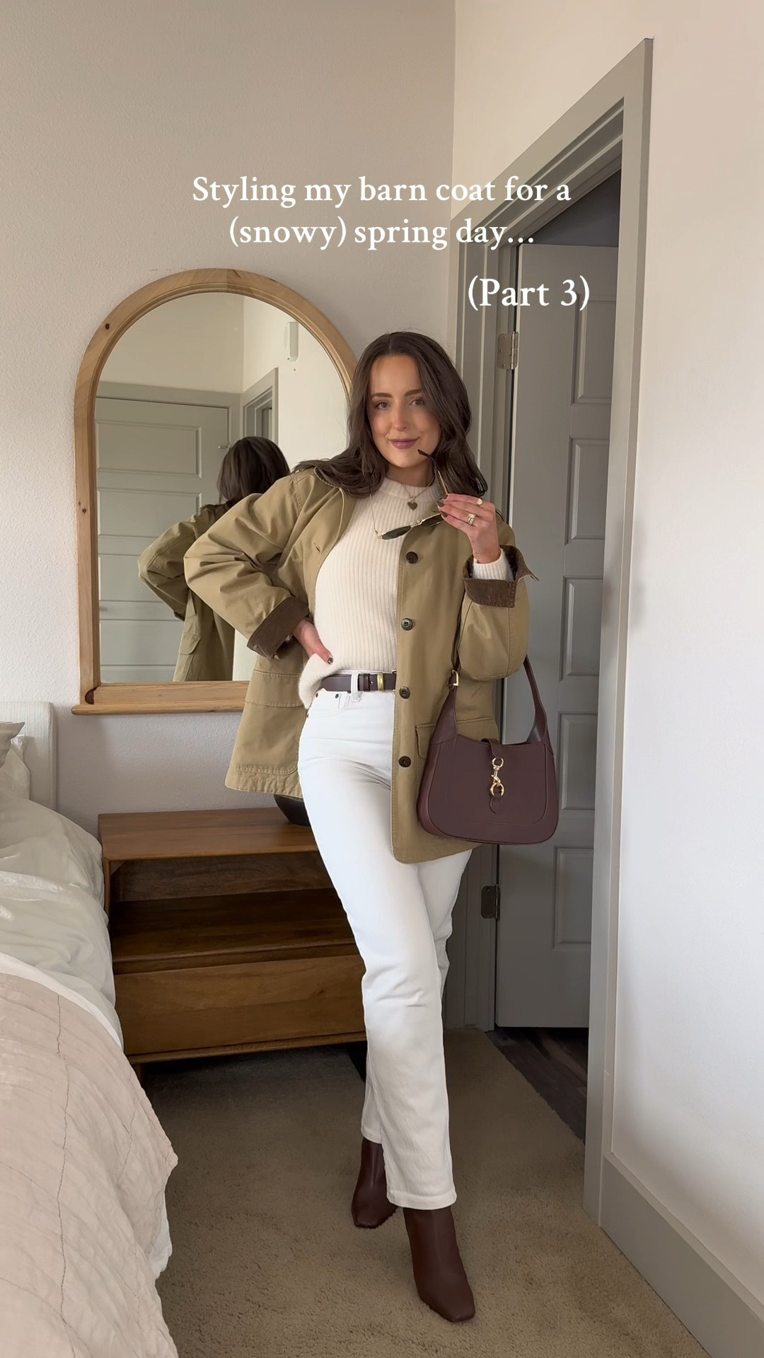 My version of a spring outfit bc it decided to snow 6” last night 🥴 #barncoat #chorecoat #outfitideas #outfitinspo #ootd #springstyle #springoutfitideas #neutraloutfit #minimaloutfit  #springootd 

#LTKSeasonal #LTKStyleTip