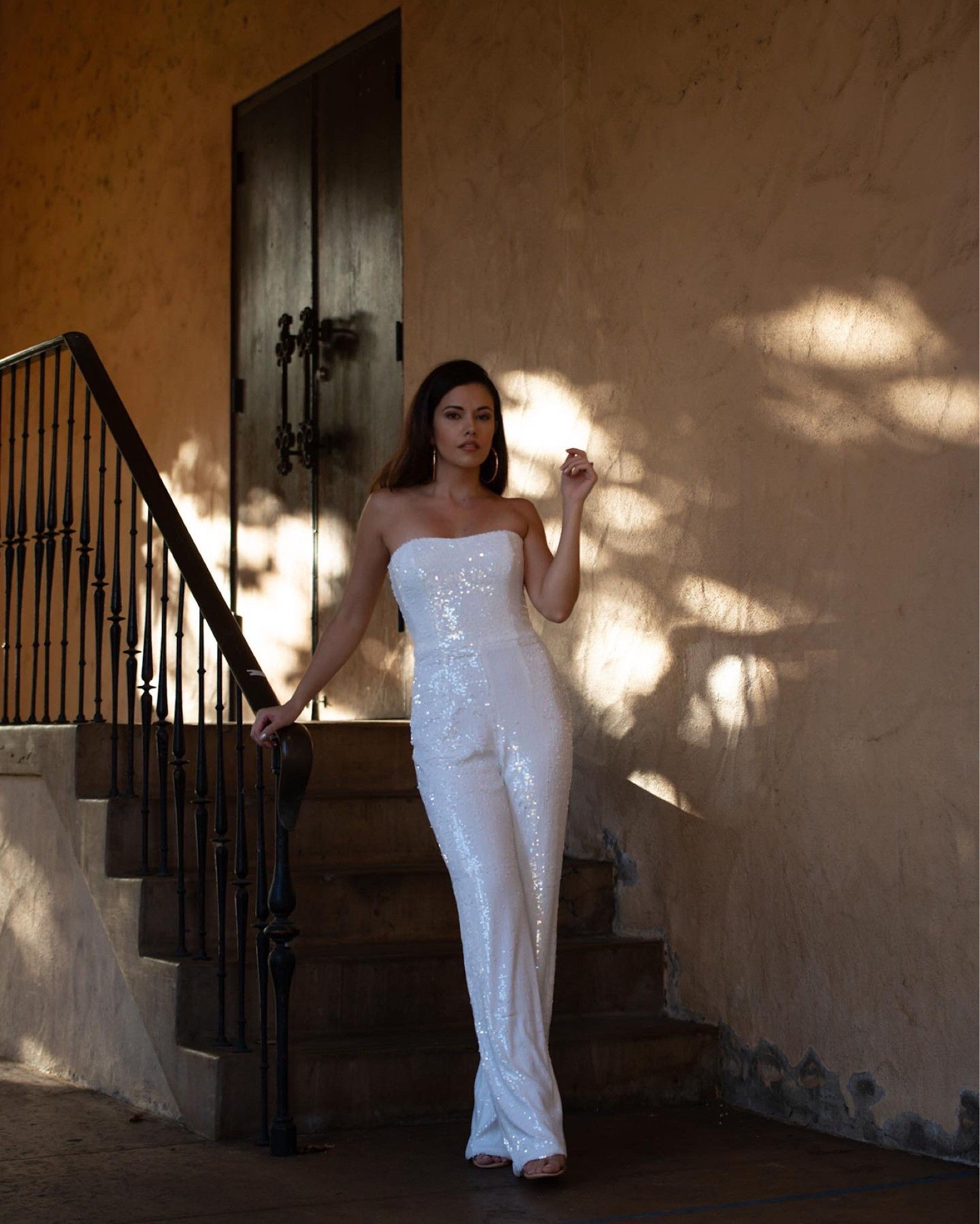 In love with this jumpsuit! It’s certainly a statement piece. I ordered a size Small but you can size it down since it’s a stretchy (comfortable and thick) material.

#LTKover40 #LTKstyletip #LTKHoliday