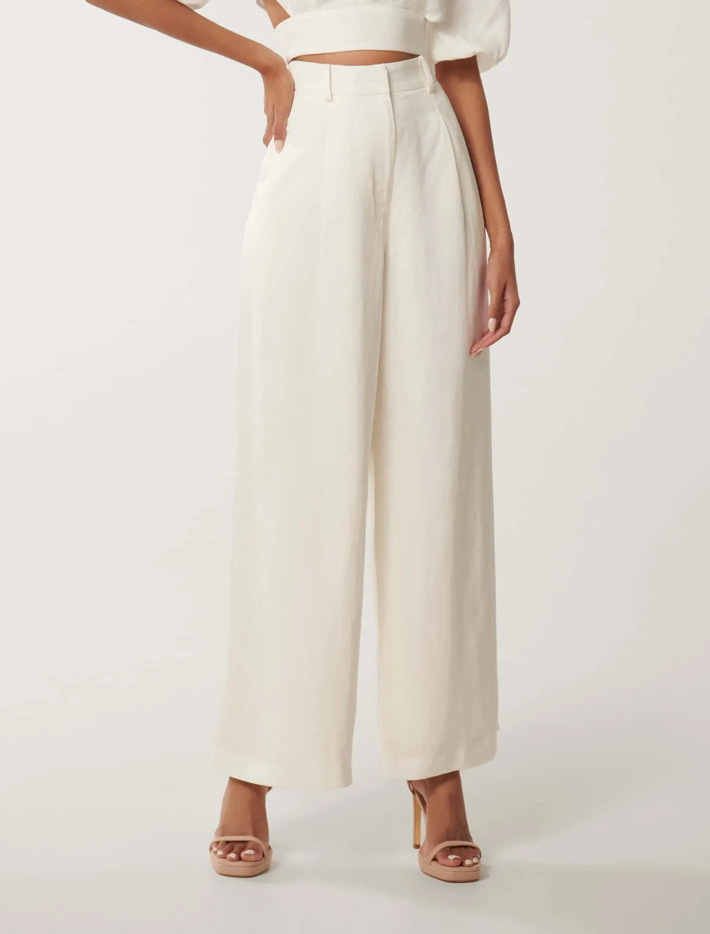 Mariana Petite Wide-Leg Pants | Forever New (AU)