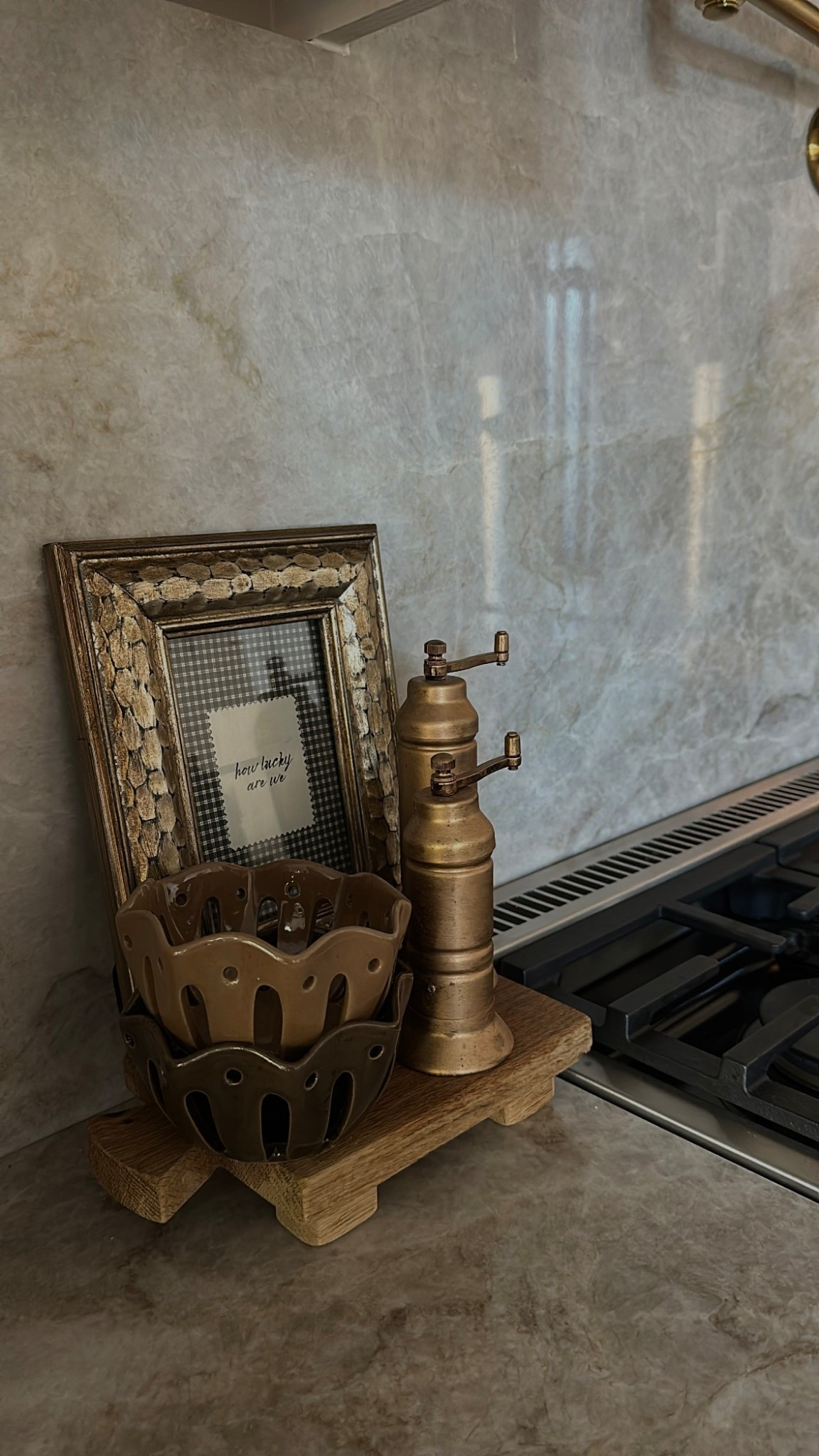 Kitchen counter setup I’m loving! Linked some similar options to recreate this look 🤎

#LTKHome #LTKFindsUnder100 #LTKFindsUnder50