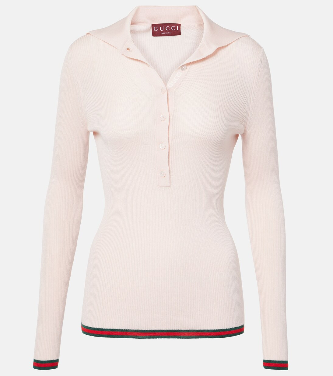 Cashmere and silk polo sweater | Mytheresa (US/CA)