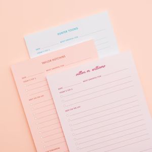 Refined Task To Do Notepad | Joy Creative Shop