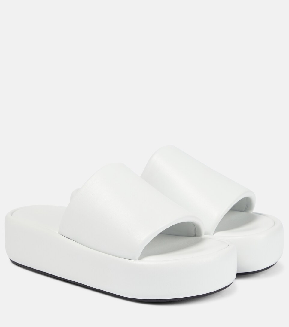 Rise leather platform sandals | Mytheresa (US/CA)