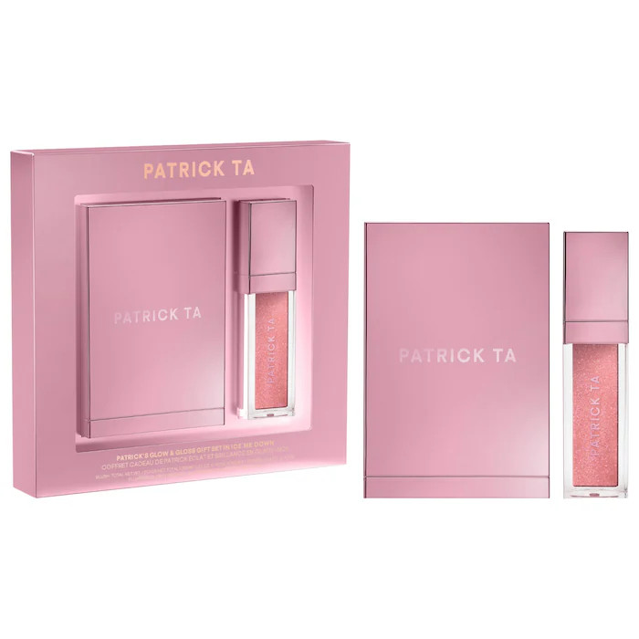 Patrick's Glow and Gloss Set: Major Headlines Blush Duo and Lip Gloss Makeup Gift Set | Sephora (US)