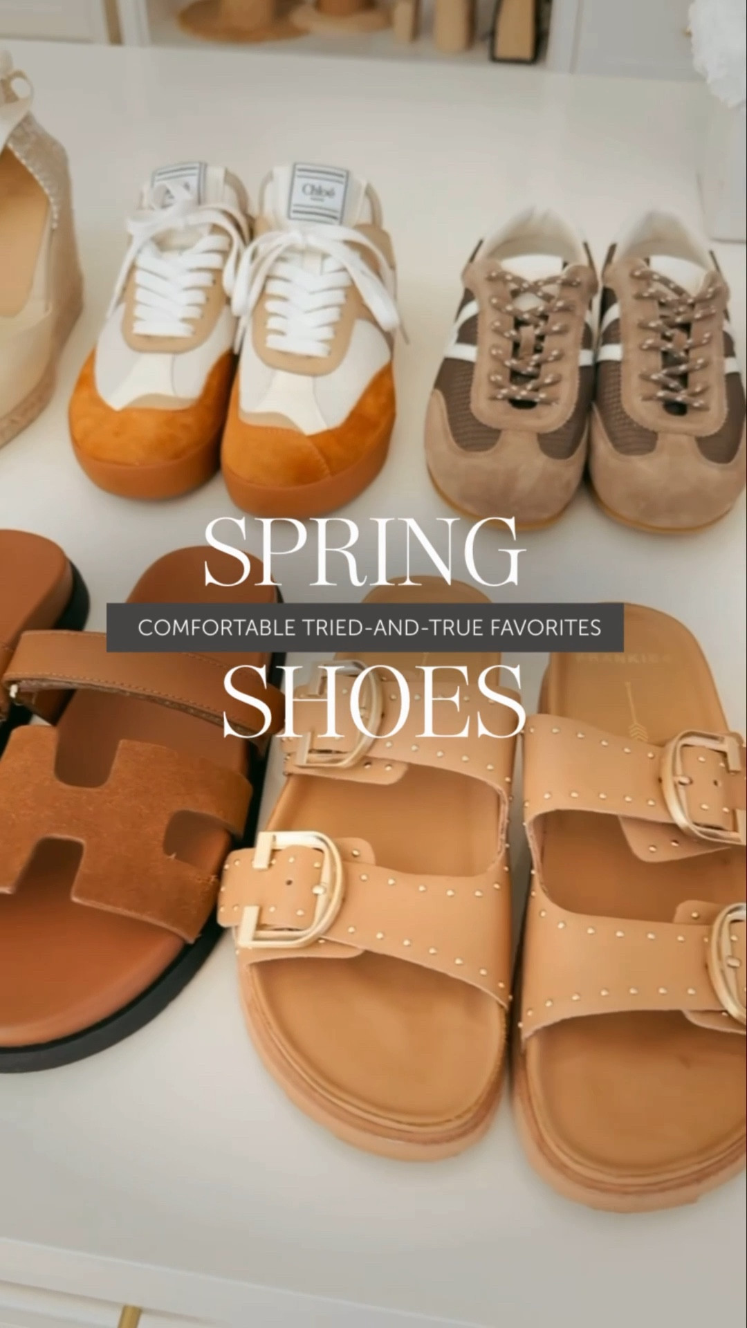 My current favorite, ultra comfy spring and summer shoes — missing the Sam Edelman Bay Slides which are in storage.  

#LTKOver40 #LTKSeasonal