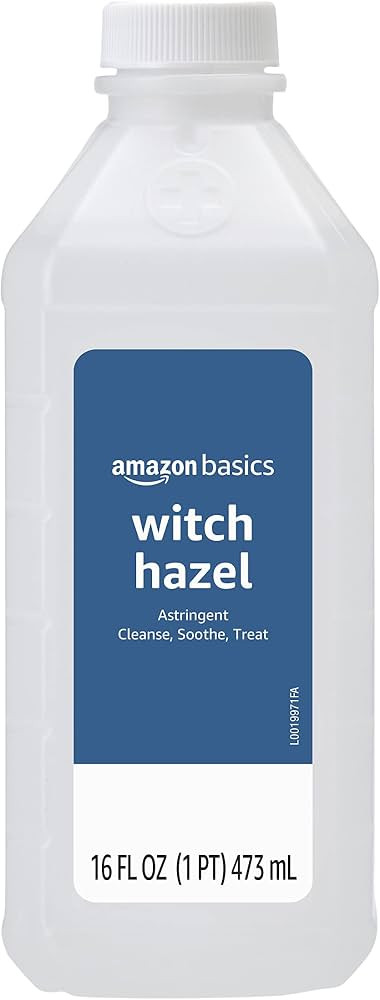 Amazon Basics Witch Hazel USP Astringent, Unscented, 16 Fluid Ounces (Previously Solimo) | Amazon (US)