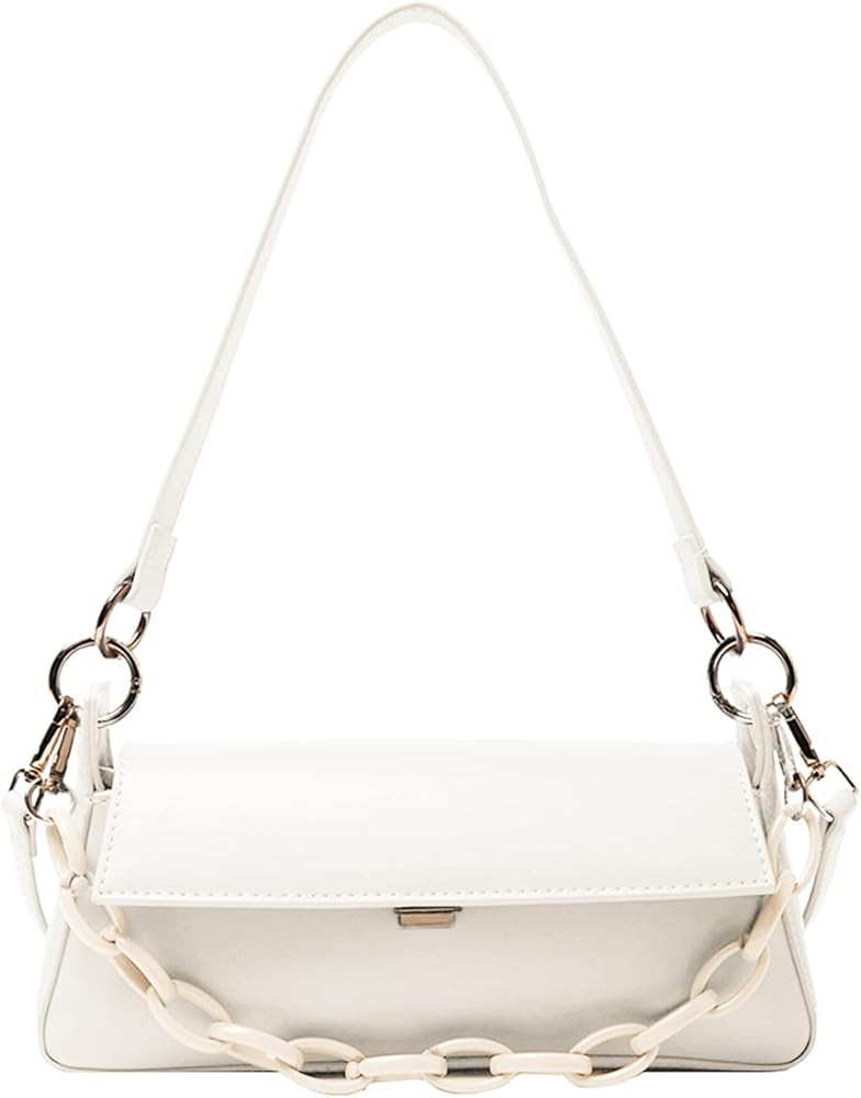 GRACE KARIN Women Shoulder Crossbody Bag Chain Removable Strap Leather Handbags | Amazon (US)