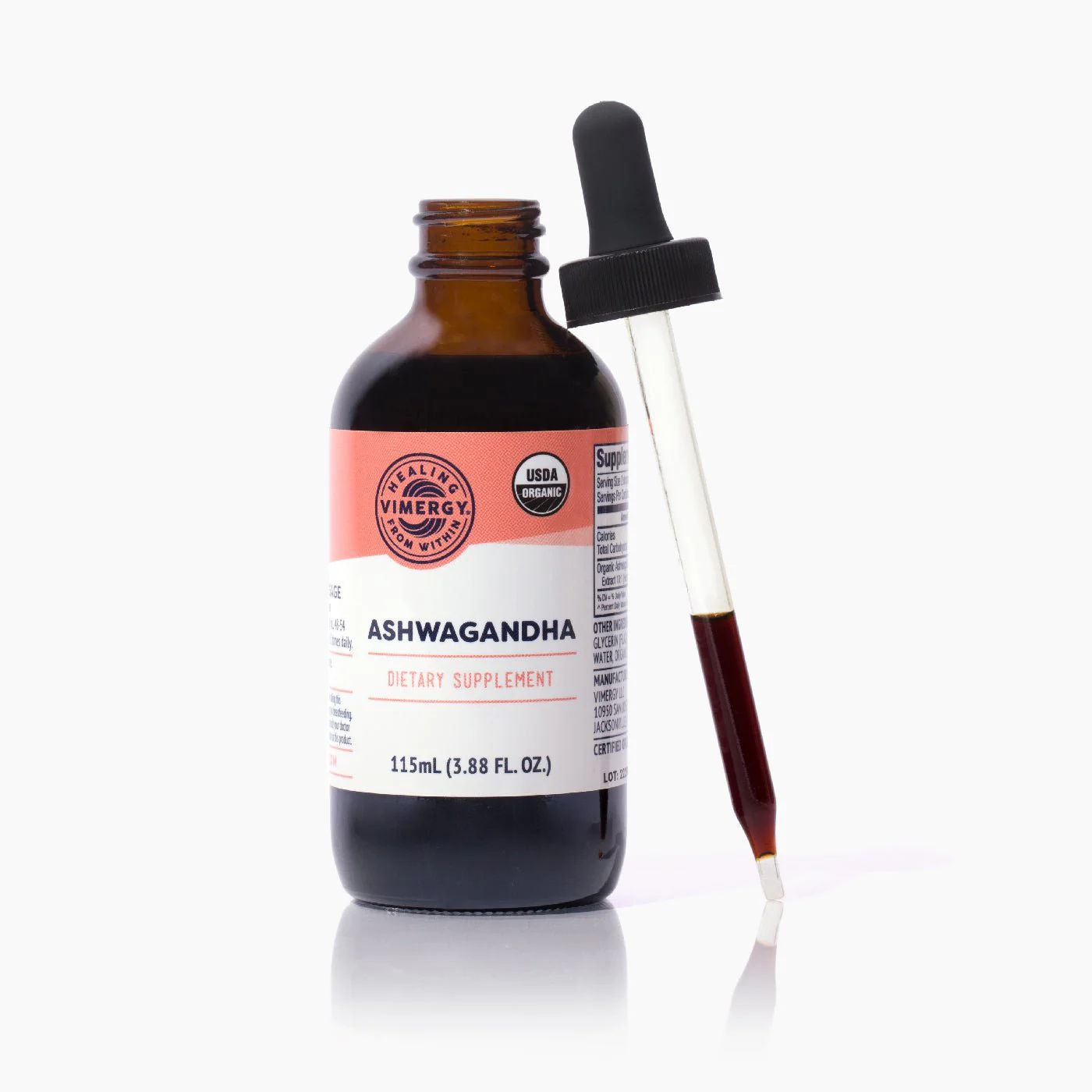 Organic Liquid Ashwagandha | Ashwagandha Supplement | Vimergy