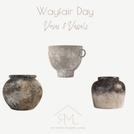 Wayfair day
Vases


#LTKhome #LTKstyletip #LTKsalealert