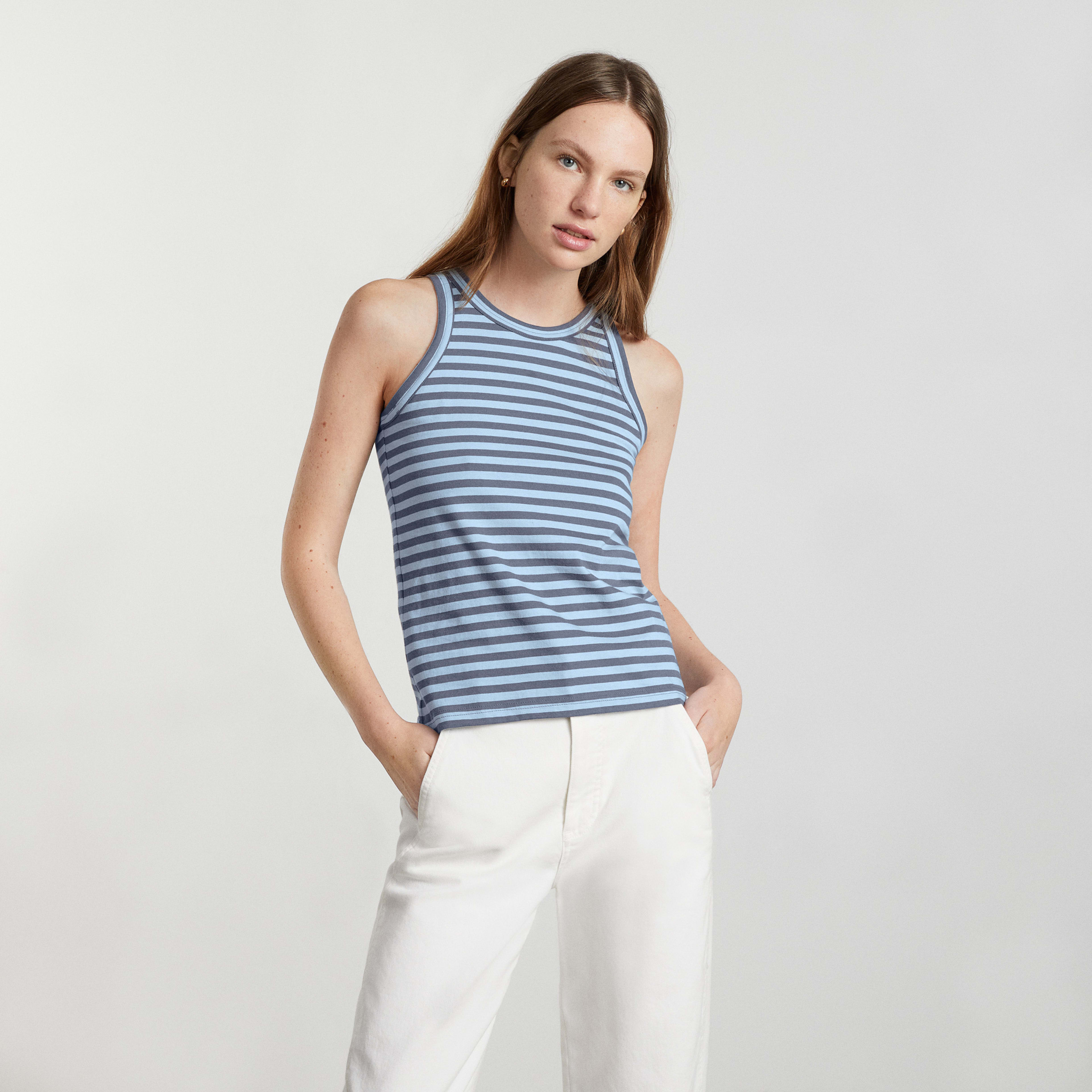The Organic Cotton Cutaway Tank | Everlane