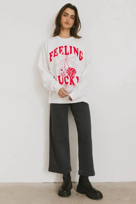 Feeling Lucky Crewneck | Böhme US