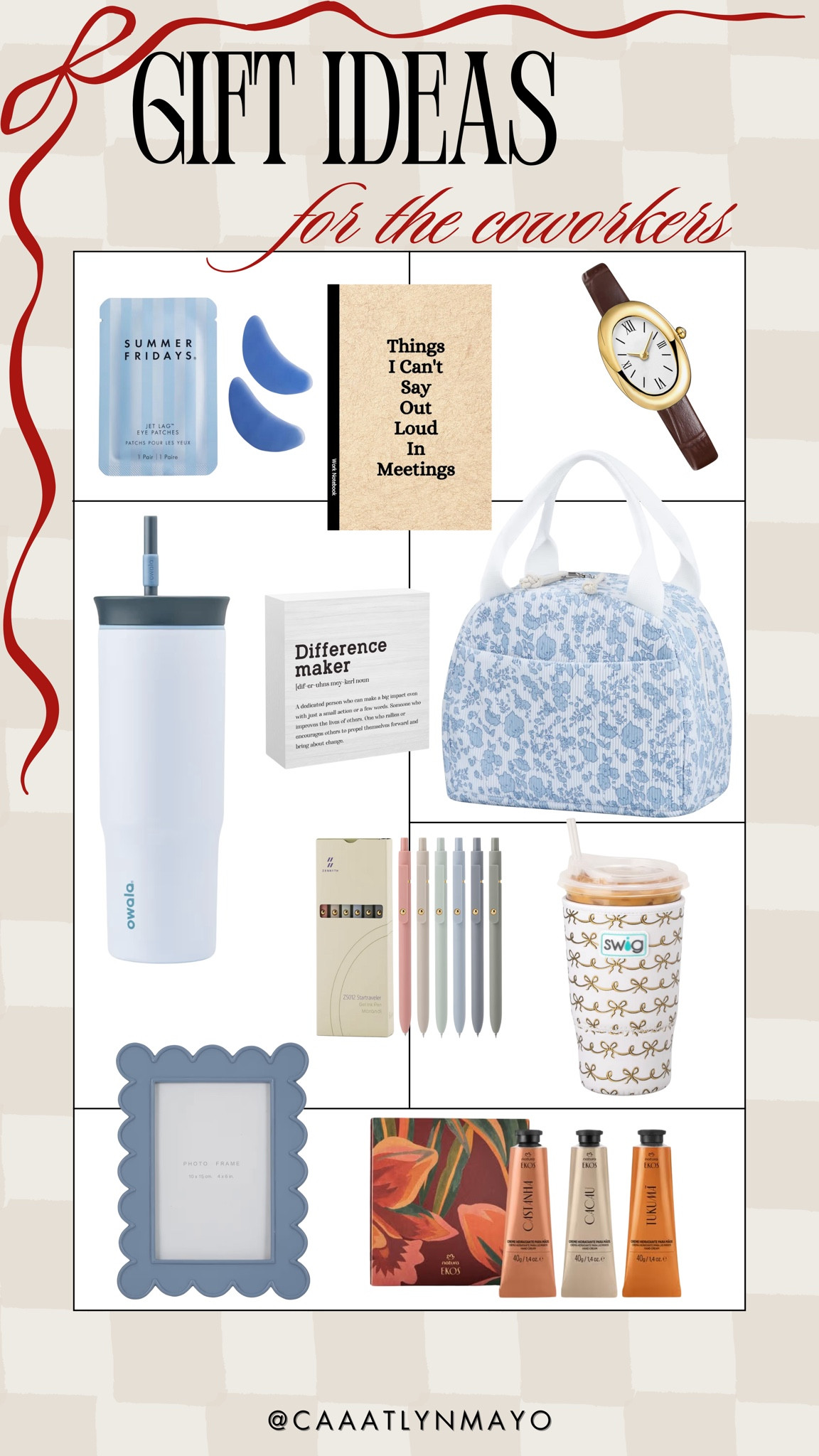 Gift Guide: Gift Guides for your Coworkers! #coworker #workbestie #friends #giftideas

#LTKHoliday #LTKGiftGuide #LTKFindsUnder50