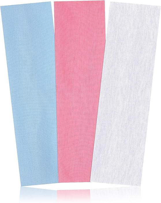 3Pcs Non Slip Headbands Soft Elastic Head Bands for Women Girls Wide Stretchy Headband for Yoga W... | Amazon (US)