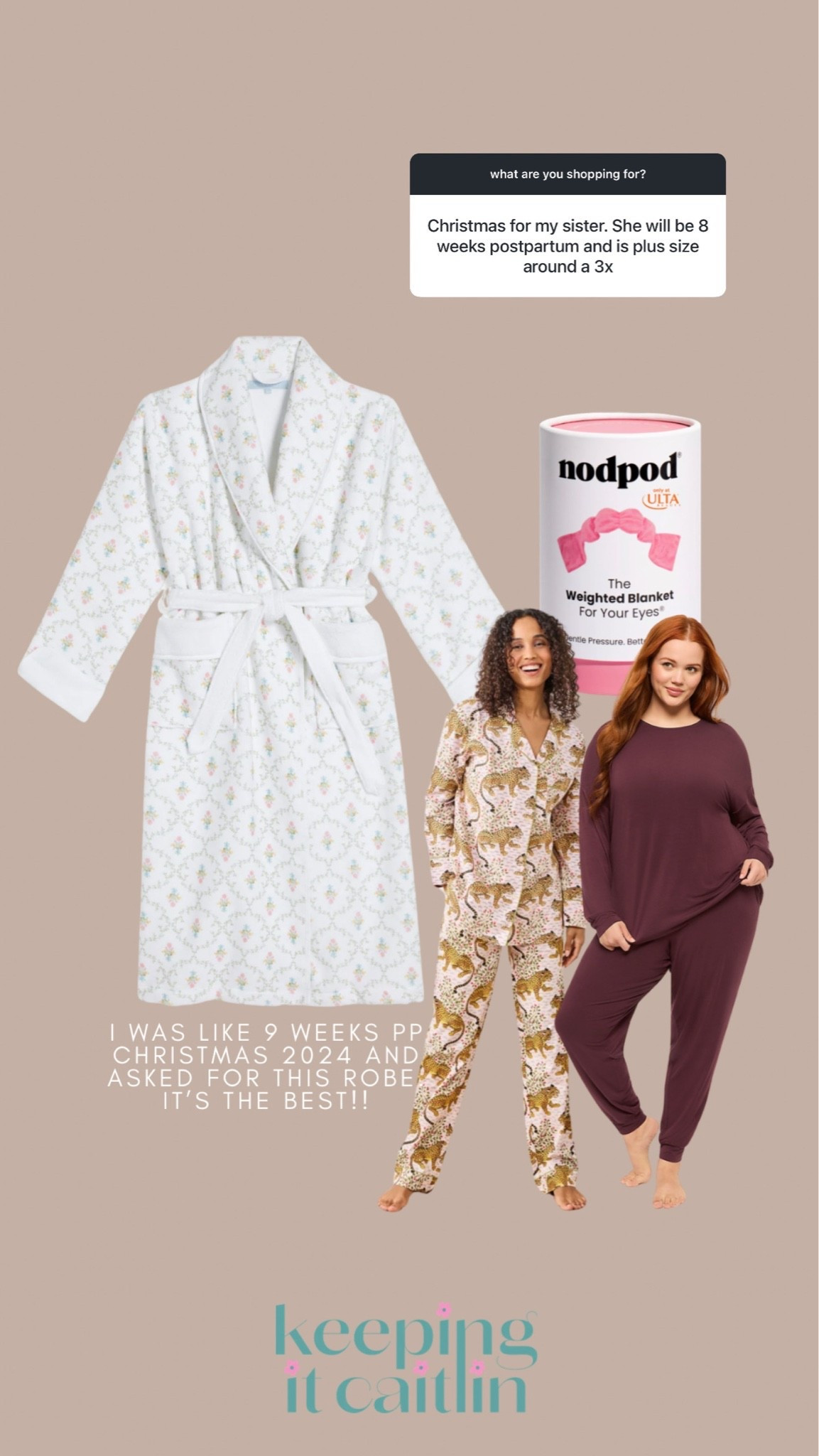Christmas gifts for sister postpartum ideas

#LTKmomlife #LTKselfcare