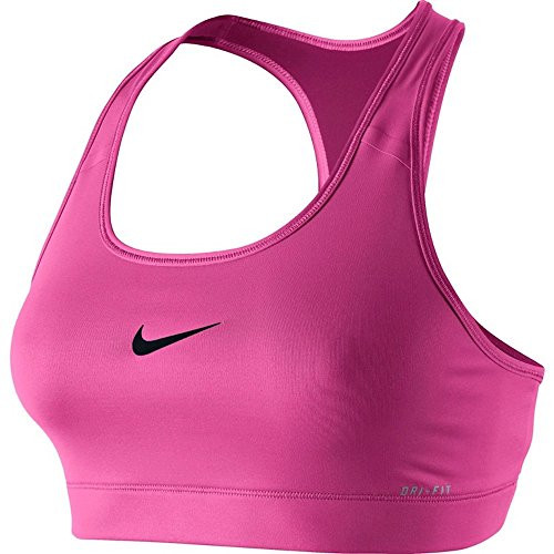 Nike Women's Victory Sports Bra (Pink) (X-Small) | Amazon (US)