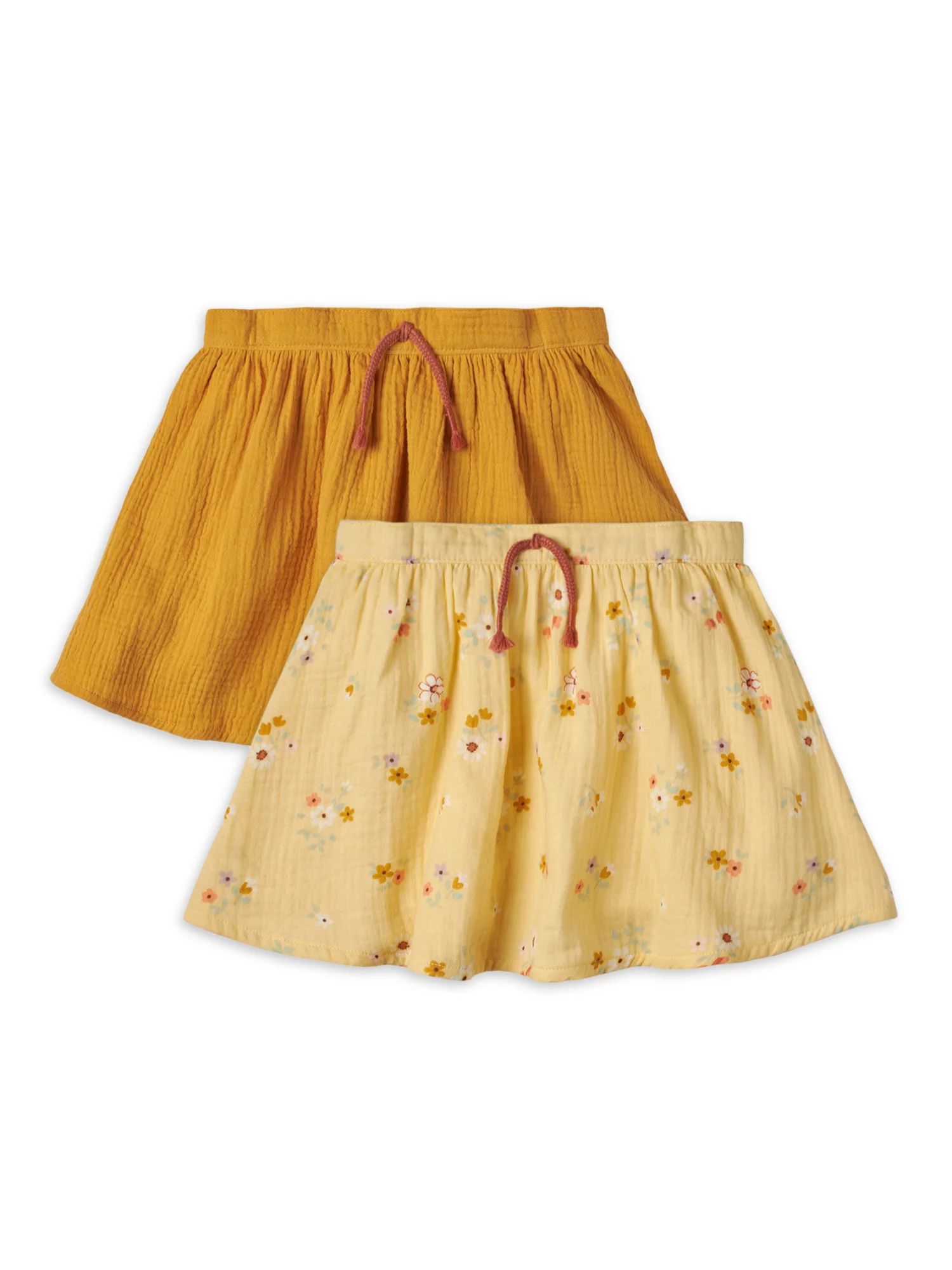 Modern Moments by Gerber Toddler Girl Gauze Skirt, 2-Pack, 12M-5T | Walmart (US)