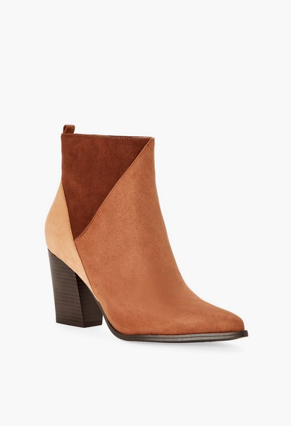 Kit Color Block Ankle Bootie | JustFab