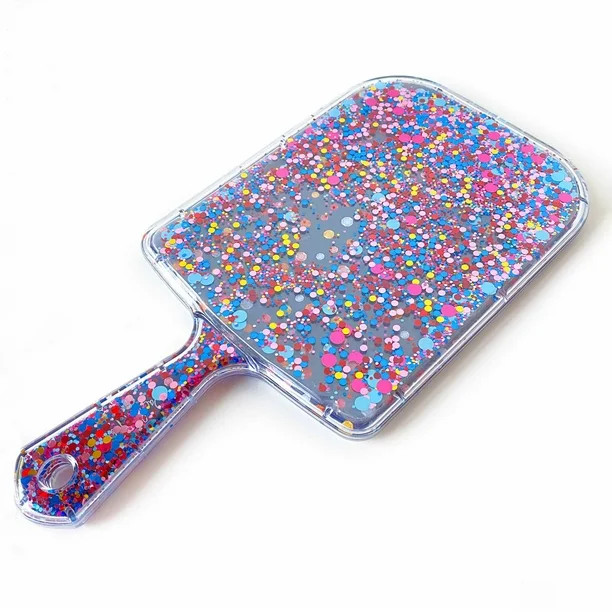 Packed Party “Throw Confetti” Handheld Mirror, 11” x 5.5”Multi-Color Hand Mirror | Walmart (US)