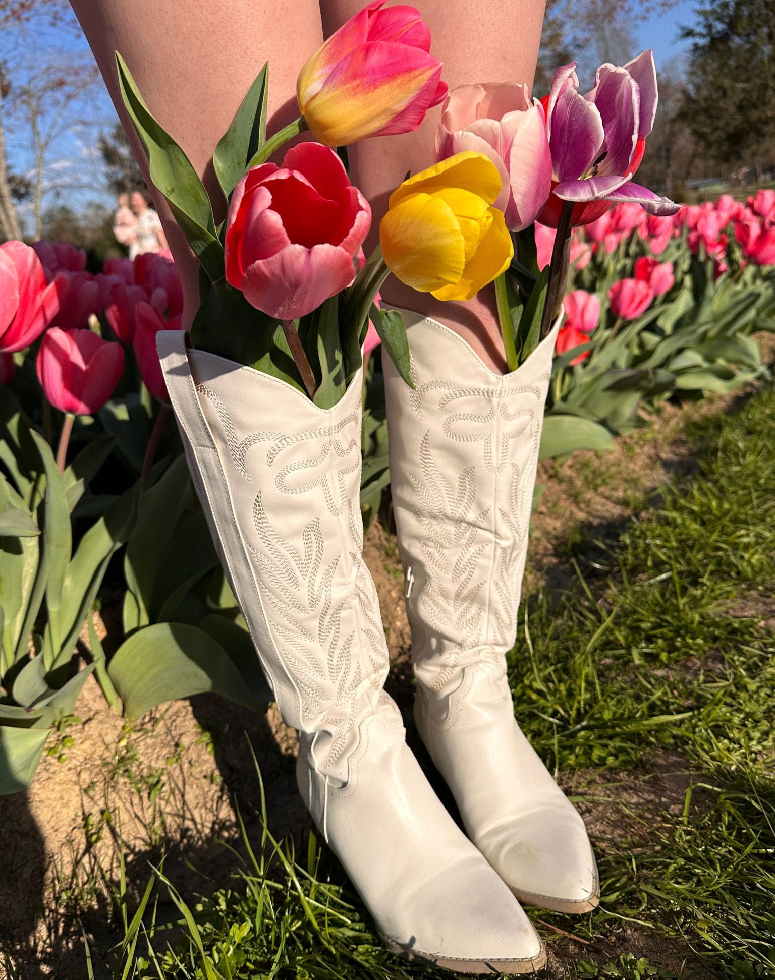 Cowgirl boots | White boots | Boots | Spring | Spring shoes | White shoes

#LTKFestival #LTKSeasonal #LTKstyletip