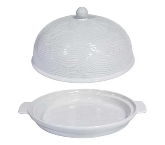 Temp-tations Ceramic Bread Cloche | QVC