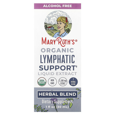 MaryRuth's, Organic Lymphatic Support Liquid Extract, Alcohol Free, 1 fl oz (30 ml) | iHerb