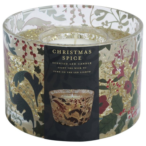 Argos Home Large Gel Jar Candle - Christmas Spice207/8803 | argos.co.uk
