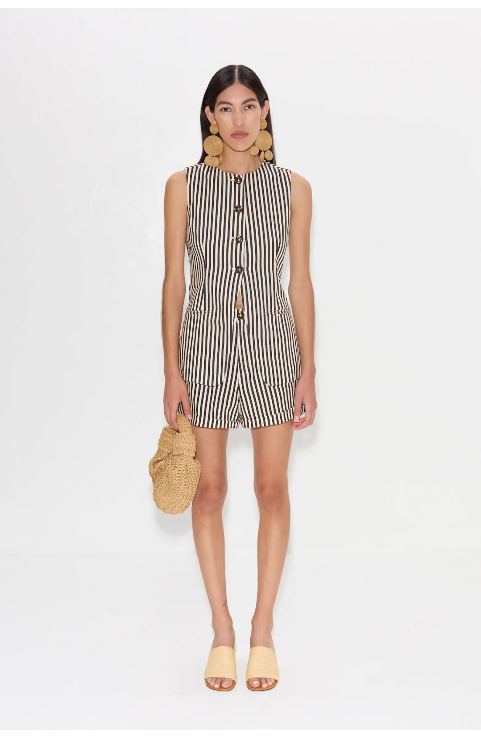 SIMONMILLER Del Mar Linen Vest | Nordstrom | Nordstrom
