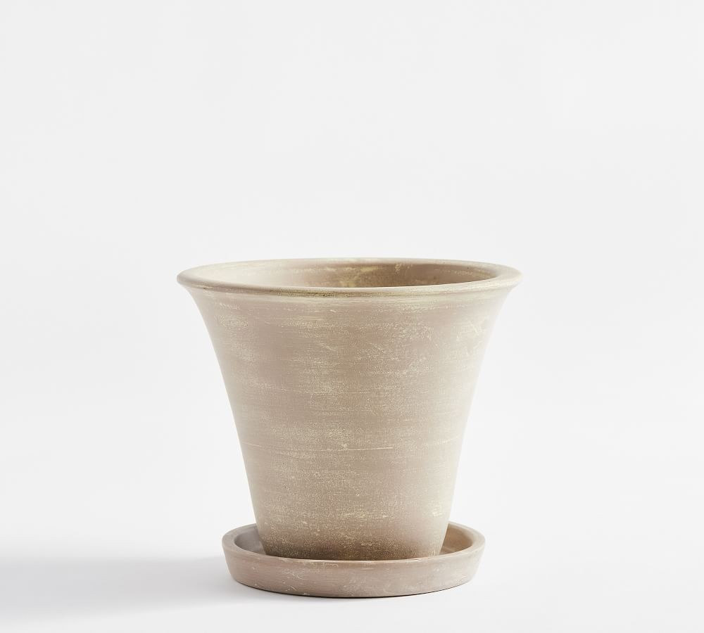 Provence Scalloped Edge Planter - Clay | Pottery Barn (US)