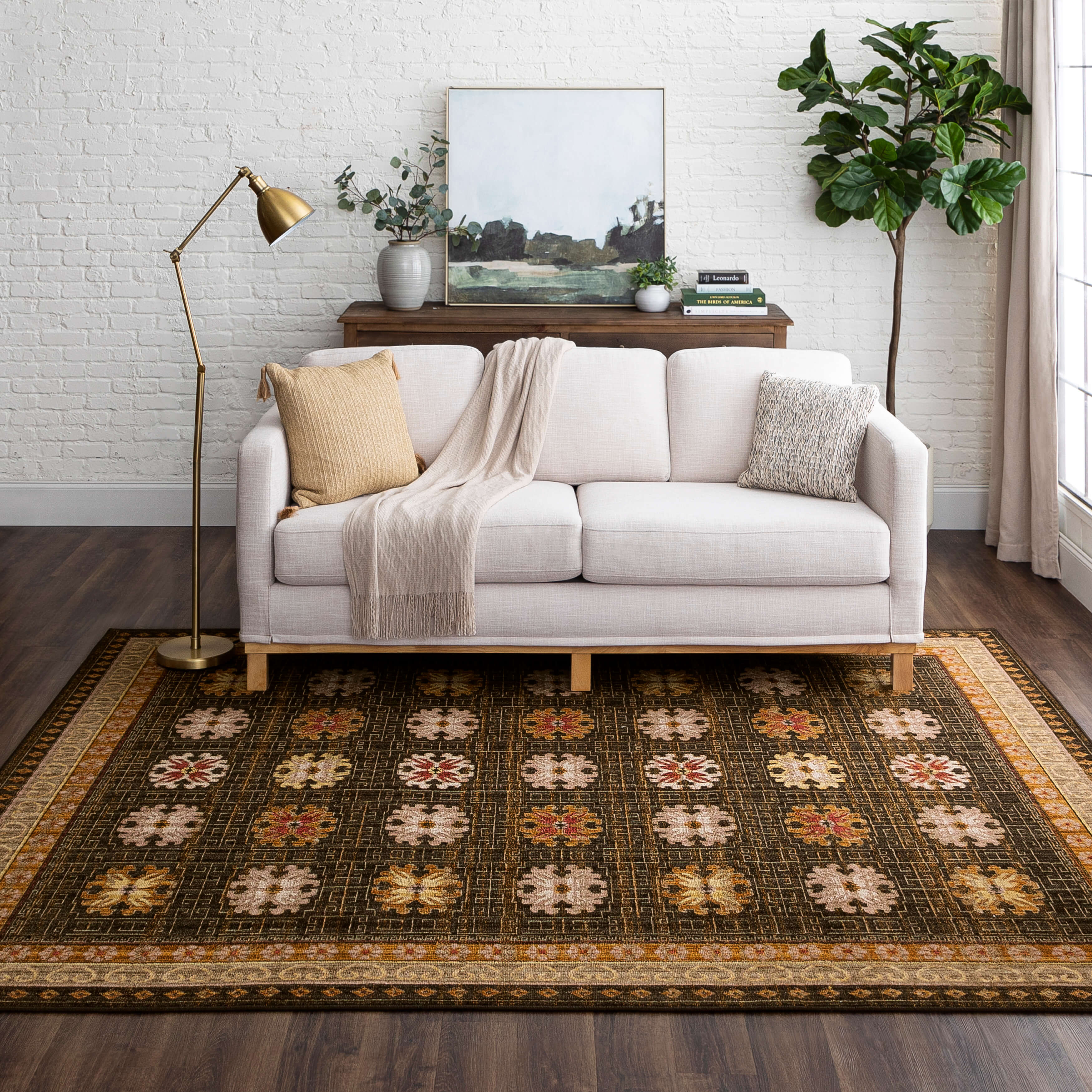 Karastan Bedouin Palataka Gold Area Rug | Covered By Rugs