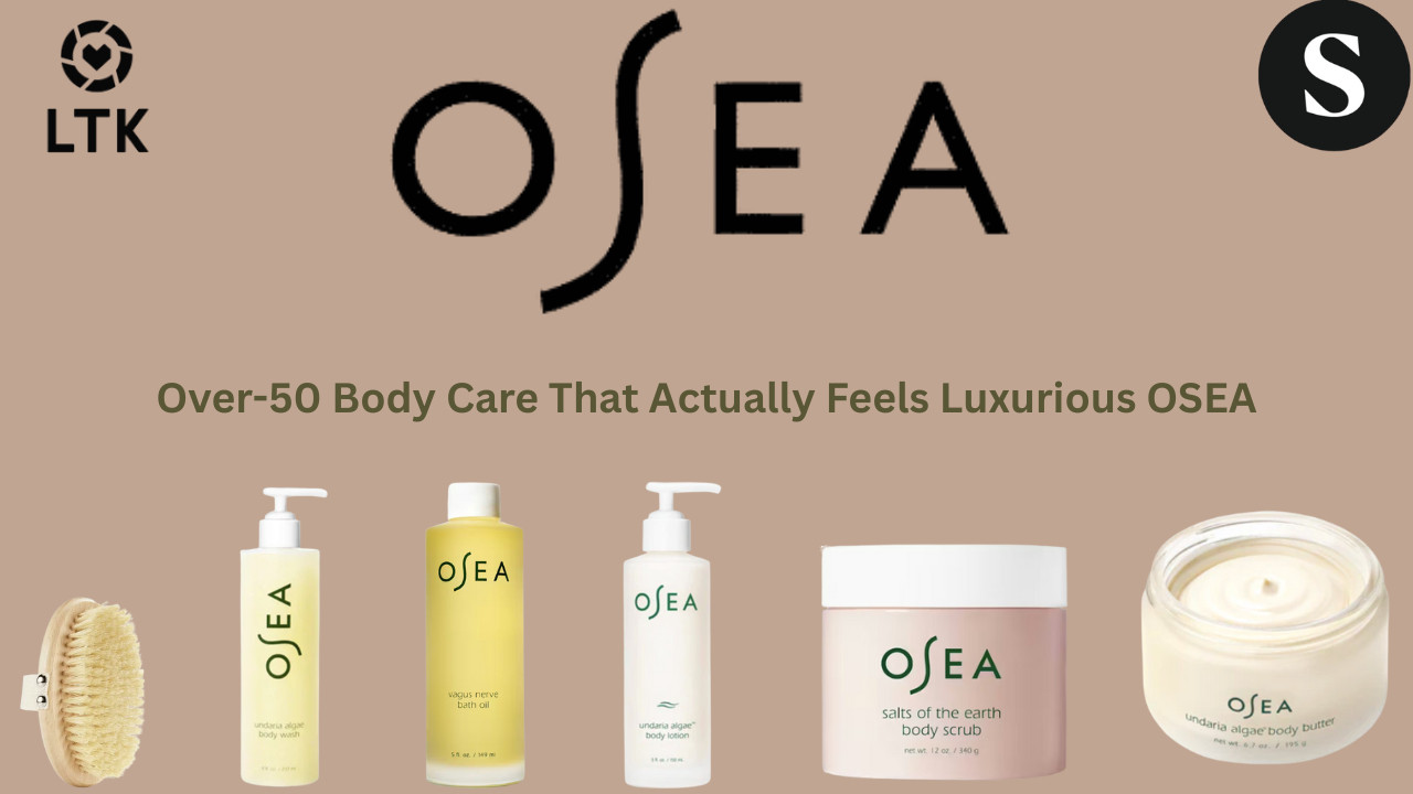 Over-50 Body Care That Actually Feels Luxurious OSEA

This is my go-to body care ritual when I want calm skin, a relaxed nervous system, and that quiet luxury feeling—especially over 50. 🌿 From dry brushing to a soothing shower and deeply hydrating body care, these are the products I actually use to unwind and feel grounded at the end of the day.
✨ Perfect for stress relief, evening routines, and soft, healthy-looking skin. 🛒 All products are linked on ShopMy + LTK.


ShopMy:
https://shopmy.us/shop/collections/3387708


LTK:


Undaria Algae™ Body Wash A creamy, mineral-rich cleanser that leaves skin soft, nourished, and never stripped.
Plant-Based Body Brush Gentle dry brushing to exfoliate, boost circulation, and help the body feel more awake and grounded.
Vagus Nerve Bath Oil A calming bath oil designed to support relaxation and help the body shift out of stress mode.
Undaria Algae™ Body Butter Rich, deeply moisturizing body butter that melts into the skin and seals in hydration.
Undaria Algae™ Body Lotion Lightweight, fast-absorbing hydration for everyday softness and glow.
Salts of the Earth Body Scrub A mineral salt scrub that smooths rough skin while feeling spa-level indulgent.


#Over50SelfCare
#BodyCareRoutine
#LowCortisolLiving
#NervousSystemCare
#OSEABodyCare
#LuxuryBodyCare
#CleanBeautyRoutine
#EveningRoutine
#SelfCareOver50
#SkinCareRitual


OSEA body care, Undaria Algae body wash, OSEA body butter, OSEA body lotion, Salts of the Earth body scrub, luxury body care routine, over 50 self care, low cortisol routine, nervous system regulation, clean body care, dry brushing routine, evening self care ritual, stress relief body care 

 #LTKOver40 #LTKPlusSize #LTKBeauty