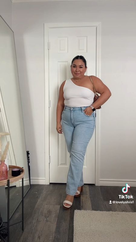 30 Days of Outfits: Day 22 is a great spring/summer date night outfit 

white one shoulder top, Abercrombie jeans, white sandals, summer sandals, summer outfit, spring outfit 

#LTKunder100 #LTKstyletip #LTKSeasonal