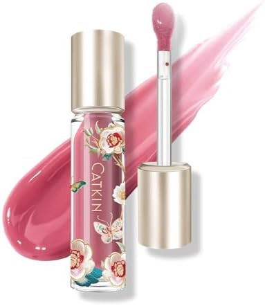 Catkin Lip Plumper Gloss, Tinted Lip Serum with Hyaluronic Acid & Jojoba Oil, Non-sticky Volumizi... | Amazon (US)