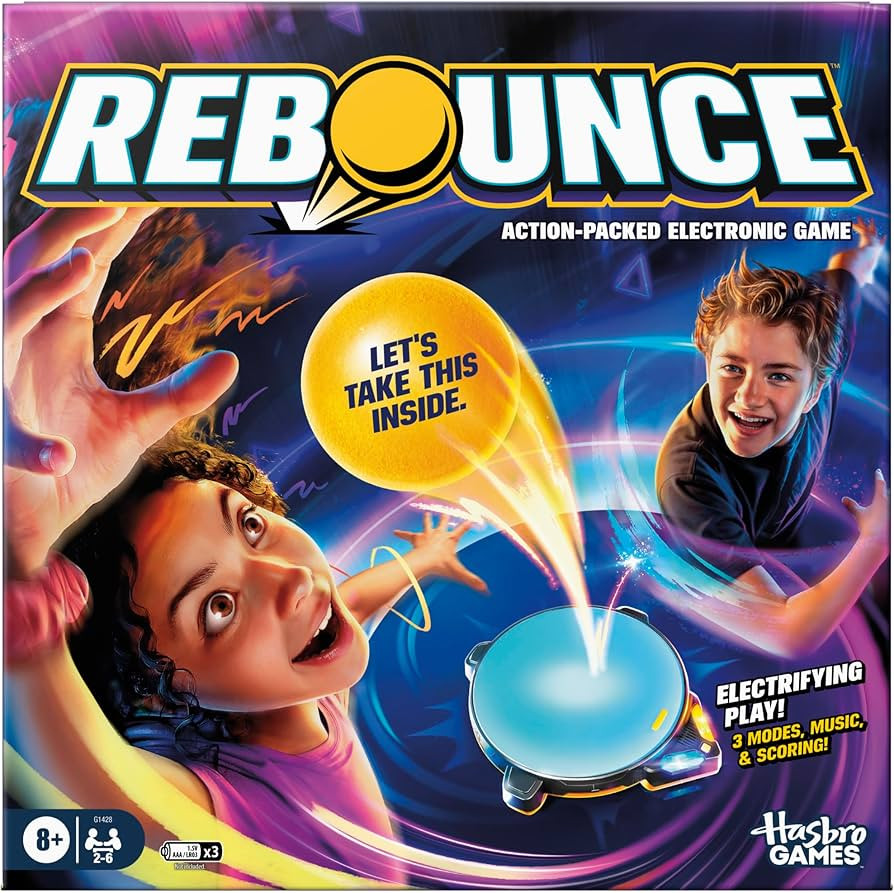 Hasbro Games Rebounce Game | Indoor and Outdoor Electronic Action Game for Kids, Teens, and Adult... | Amazon (US)