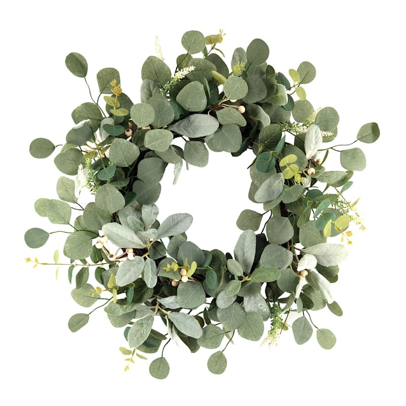 Eucalyptus Wreath, 24" | At Home