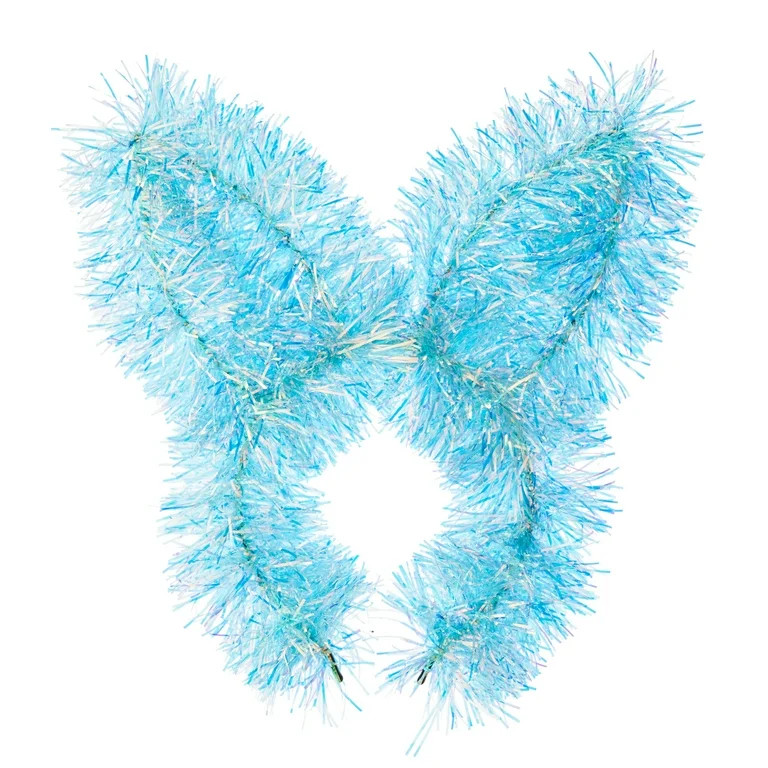 Easter Blue Tinsel Bunny Ears Headband, by Way To Celebrate | Walmart (US)