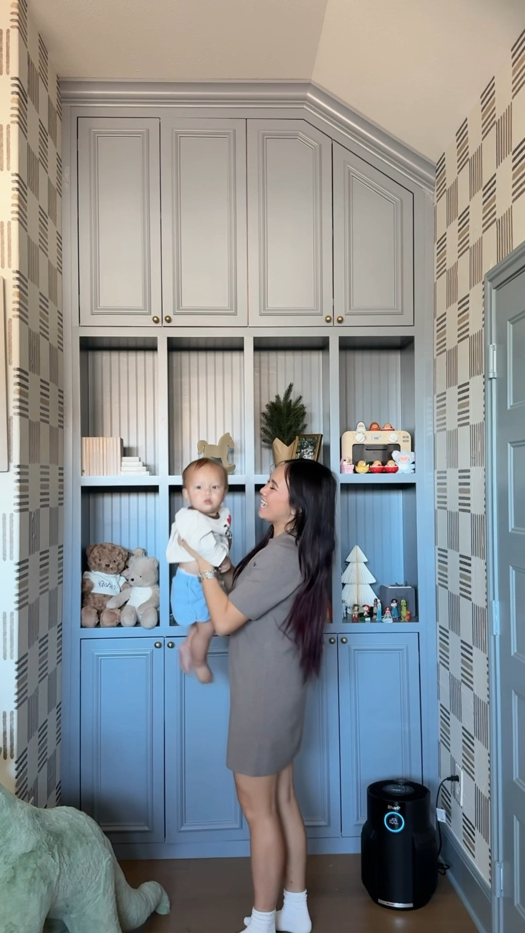 #ad What’s one playroom must have that we love? Our Shark NeverChange Air Purifier. We already have one in every room in our home so this room has no exception. Between the dust that builds up, kids going in and out of the house, and construction, we need to keep the air in here clean. The Shark NeverChange Air Purifier helps give this space clean and breathable air for the entire family. @sharkhome @target #SharkPartner #SharkNeverChange #TargetPartner #Target @shop.ltk #liketkit
