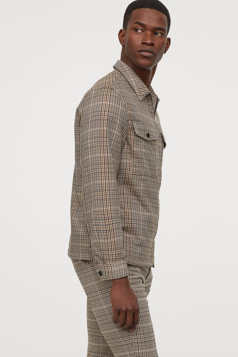 Karierte Hemdjacke | H&M (DE, AT, CH, NL, FI)