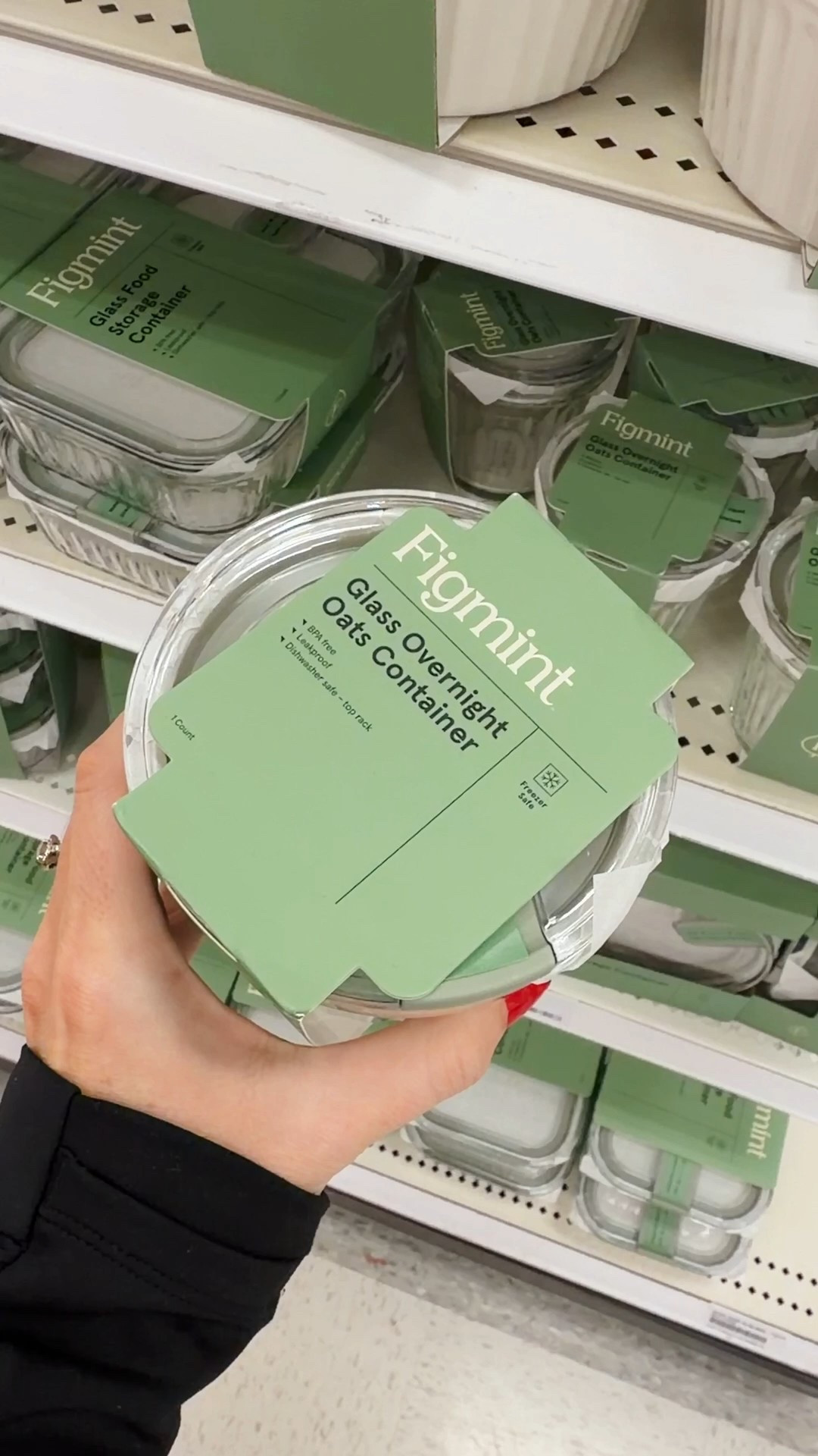 Overnight oats containers in clear or white #mealprep 

#LTKHome #LTKActive