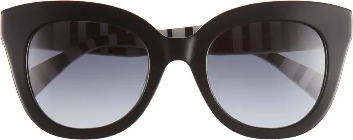 belah 50mm gradient round sunglasses | Nordstrom